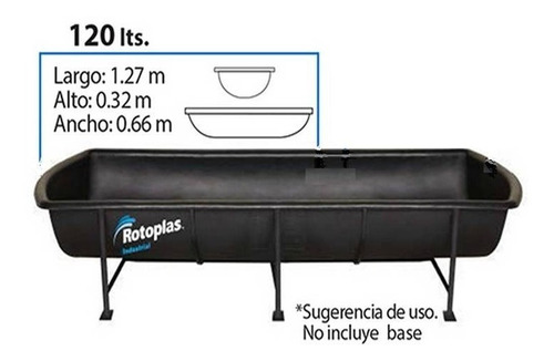 Bebedero - Comedero Rotoplas Multicapa 120 L - Promo