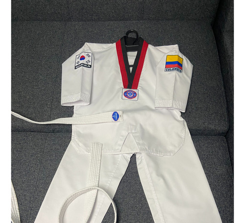 Taekwondo  Uniforme  -traje - Dizfras -  Niño/niña 3 - 4 Años 