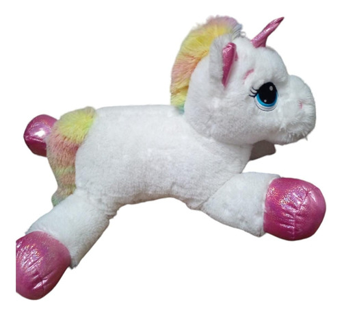 Muñeco Peluche Gran Tamaño 80cm Pegasus Blanco Oferta