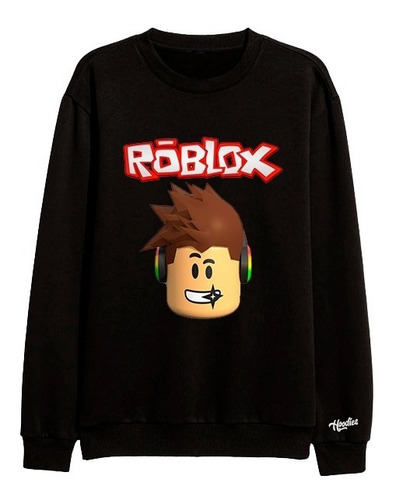 Buzo Buso Saco O Hoodie De Video Juego Roblox Negro 