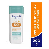 Protector Solar Bagovit Kids Spf 50 X 200 Ml