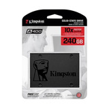 Disco Sólido Interno Kingston Sa400s37/240g 240gb Negro