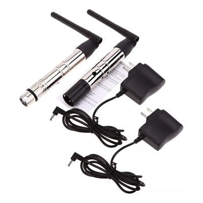 Receptor Y Transmisor Xlr Inalámbrico Lixada 2.4g Ism Dmx512 | Meses sin interés