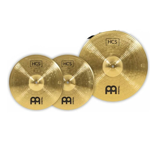 Paquete De Platillos Meinl Hcs1418 Set 14 Y 18 Pulgadas 