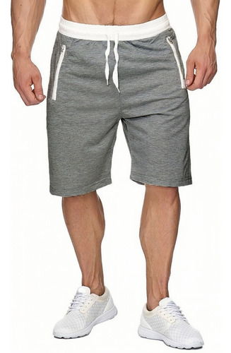 Bermudas Para Hombre, Pantalones Cortos Deportivos Casuales
