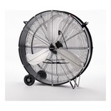 Ventilador Industrial Negro Para Interiores De 36 Pulgadas