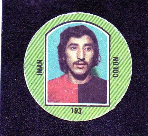 Campeones 1976, Figurita N° 193 Iman, Colon. Mira!!!