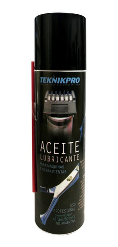 Aceite Lubricante 80ml Teknikpro Profesional Maquinas Tijera