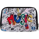 Funda Neoprene Porta Tablet 7 Pulgadas 20x14cm | Music