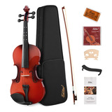 Eastar - Set De Violin Eva-2 3/4 De Barniz Natural Para Nino