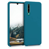 Funda De Tpu Silicona Soft Para Huawei P30 (color Teal Mate)