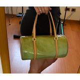 Cartera De Mano Louis Vuitton Vernis Verde Bedford M91007