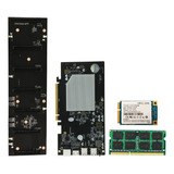 Placa Base Minera Eth-hsw2 Btc Con Ssd De 128g+8g Ddr3 Ram 6