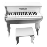 Piano Infantil Elétrico Turbinho E-piano 22 Teclas Branco