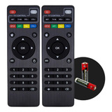Kit 2 Controle Remoto Universal Compatível Aparelho Tv Box