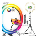 Kit De Luz De Fotografía Rgb Anillo De Luz De Relleno Bower