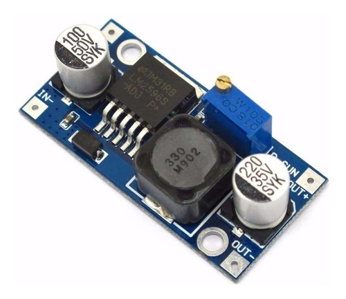 Modulo Fuente Lm2596s Dc-dc Step Down 1.25 A 35v - 3a Lm2596