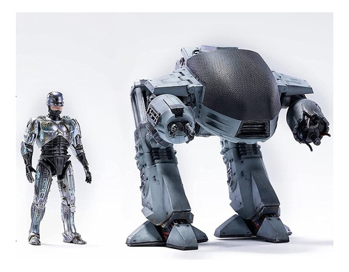 Sdcc 2022 Robocop: Ed-209 Vs Robocop 1:8 Escala Acción Fifur