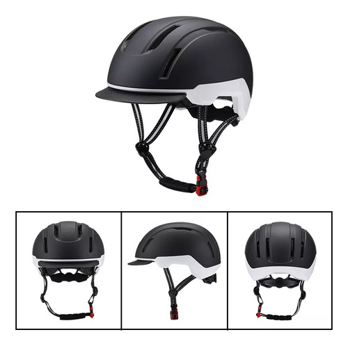 Casco Para Bicicleta De Paseo Deporte Y Ocio