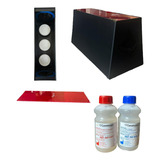 Kit De Caja Revelado Dental Con Liquidos Carestream Color Negro