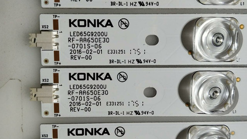 Kit Tiras Led Kodak Smartvision 65sv1000 Garantía 3 Meses!!!