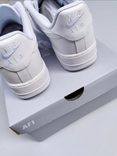 Tenis Nike Air Force One 1 Af1 En Color Blanco Talla 24