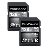 Pac 2 Sd 128gb 300 Mb/s Prograde Digital Uhs-ii Sdxc V90 U3