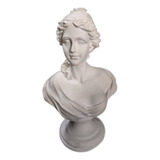 Busto De Maria Antonieta En Yeso - Figura Decorativa