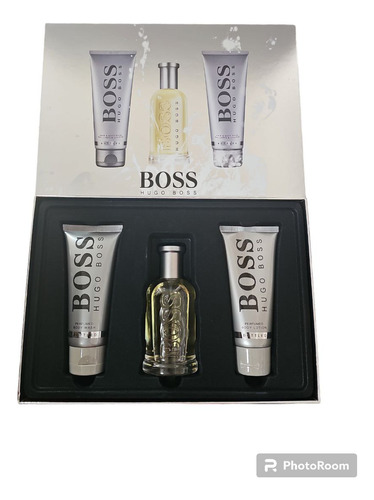 Kit Set Boss Bottled 100ml Hugo Boss Gel De Baño+gel Ducha