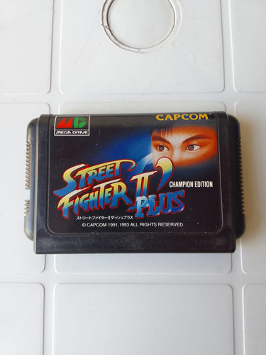 Street Fighter 2 Plus Chanpion Edition Japonês - Mega Drive