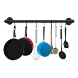 ~? Tlbtek 20 Pulgadas Industrial Pipe Clothes Rack, Black Ir