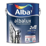 Albalux 2en1 Efecto Forjado 1 Lts Negro - Gris