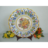 Gran Plato Ceramica Tiziano Diametro 34,5 Cm