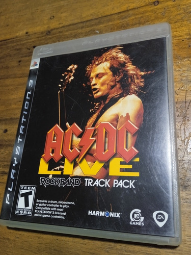 Ac Dc Live Rockband Track Pack Ps3 Playstation 3