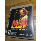 Ac Dc Live Rockband Track Pack Ps3 Playstation 3