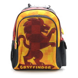 Mochila Escolar Cresko Harry Potter Hogwarts 16p Espalda Color Gryffindor