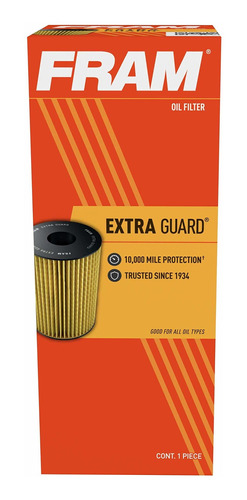 Fram Extra Guard Ch8712 10k Mile Change Interval Cartridge O