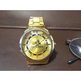Hermoso Reloj Pulsera Dorado adidas (fantasía) Gran Regalo!