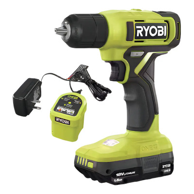 Kit De Taladro Ryobi Pcl201k1 Incluye Bateria Y Cargador Color Verde Lima Frecuencia 60hz | Meses sin interés