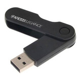 Pen Drive 32gb Kross Elegance Usb 2.0 Dobravel Preto