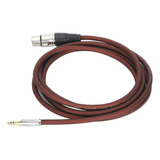 Cable De Micrófono Jorindo Xlr Hembra A Conector De 3,5 Mm B