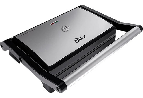 Mini Grill Elétrico Inox 2 Em 1 220 V Oster