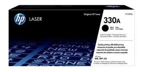 Toner Hp 330a  W1330a Negro Original