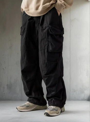 Pantalones Largos Holgados Cargo Impermeables Para Exterior