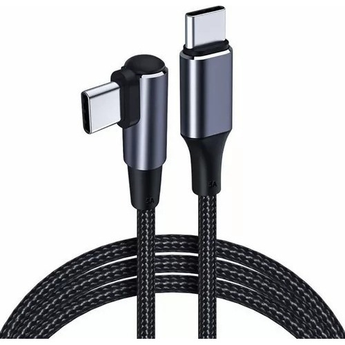 Cable Usb Tipo C A C Carga Rapida 100w Qc 5.0 Datos 2 Metro