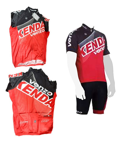 Uniforme Ciclismo Venzo Licra Deportiva