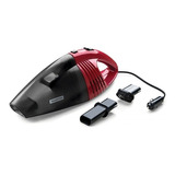 Aspirador Portátil Para Carro 12v 60w - Tramontina Cor Vermelho Escuro