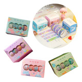 16 Cintas Decorativas Kawaii Washi Tape Universo Espacio Mas