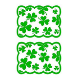 6 X 2 Peças Placemats Decoração Do Dia De St Patricks