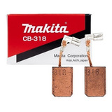 Juego Carbones Originales Makita Cb318 Para Esmeril (9564)